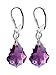 SCER302 Baroque Amethyst Genuine Crystals .925 title=
