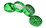 GF Pro Titanium Premium Quality Powerful 5-Piece Herb Spice Grinder