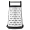 Stainless Steel 4-Sided Grater with Catcher