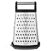 Stainless Steel 4-Sided Grater with Catcher