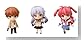 �˂�ǂ낢�ǂՂ� Angel Beats�I�Z�b�g02 (�m���X�P�[��ABS��PVC�h���ς݉��t�B�M���A)
