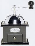 LeXpress Delux Coffee Grinder - Black Wood
