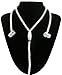 WCI Jewel Phones - Fashionable Jewelry Necklace With Quality Stereo Earphones And Microphone - Connect To iPod, iPhone, Droid, Blackberry, MP3 Player And All 3.5mm Audio Devices - White Pearls