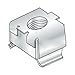 1/4-20 Cage Nuts/Steel/Zinc / C7988-1420-3B / Panel Range: .025-.063 (Carton: 1,000 pcs)