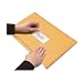 Quality Park Bubble Mailer with Mailing Labels, Redi-Strip, 10 x 15 Inches, Brown Kraft, Box of 10 (85698)