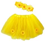 Daisy Fairy Princess Tutu & Headband Set (More Colors...) Select Color: Yellow