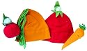 Veggie Toy and Hat Set - Organic Egyptian Cotton