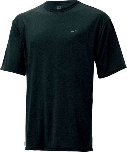 Nike 125101 Dri-Fit Short Sleeve Training Shirt - Black