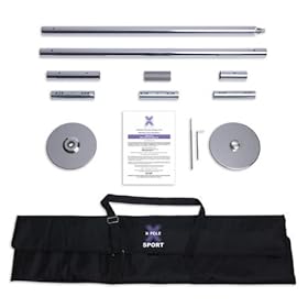 X Pole Sport 50mm Chrome - Static - Professional Pole Dancing Kit