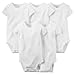 Carter's Baby Unisex 5 Pack White Short Sleeve Bodysuits 6 months