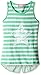Dream Star Girls' Yarn Dye Striped Top with Lace Applique and Shirt