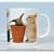 The Watering Can Rabbit Mug
