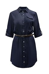 Denim Elbow Length Sleeves Summer Jumpsuit 