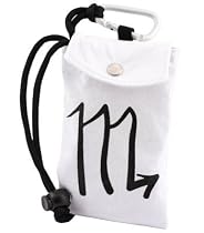 housse avec signe du Zodiaque Scorpio white