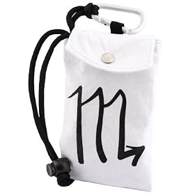 housse avec signe du Zodiaque Scorpio white