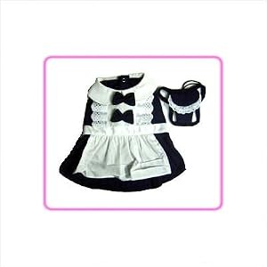 French Maid Dog Costume Size: 3