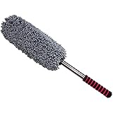 Ultimate Car Duster - The Best Microfiber Multipurpose Duster - Exterior or Interior Use - Lint Free - Long Unbreakable Extendable Handle