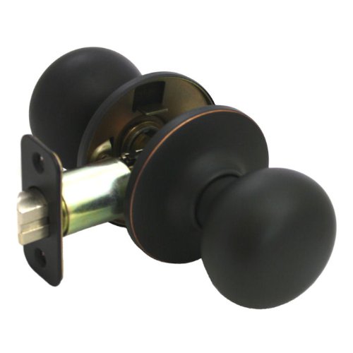 Bedford Design Oil Rubbed Bronze Passage Door Knob (Hall & Closet)