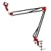Deco Gear Microphone Suspension with Boom Scissor Arm Stand