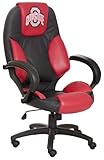 Ohio State Buckeyes Leather Office Chair