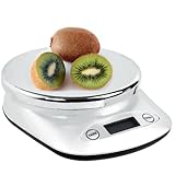 WeighMax 5KG/ 11LB Digital Multifunctional Kitchen Scale, Silver