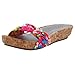 Jessica Simpson Women's Fitz Footbed Sandal,Pink Combo,7.5 M US