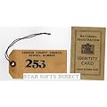 WW2 EVACUEE REPLICA JUNIOR ID IDENTITY CARD AND TAG