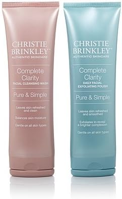 Christe Brinkley Authentic Skincare Duo - 3.0-oz. Complete Clarity Facial Cleansing Wash Plus 3.0-oz. Complete Clarity Daily Facial Exfoliating Polish