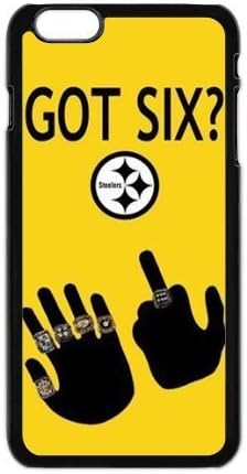Personalized NFL Pittsburgh Steelers GOT SIX WE DO Hard Case Cover Skin for iPhone 6 5.5 inch Screen iPhone Back Case(3)