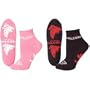 For Bare Feet Atlanta Falcons Women's Slipper Socks (2 Pack) - Atlanta Falcons Medium