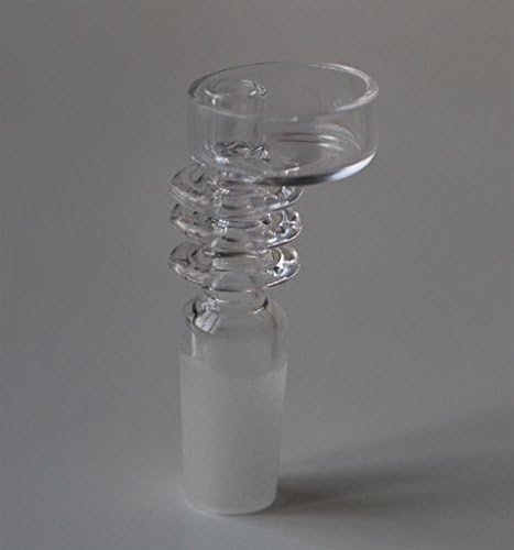 High Quality 2mm Thickness Wry Neck Quartz Nails with 14mm Male Fronsted Joint /Qz Joint High Air Flow