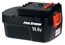 Black & Decker FSB14 FireStorm 14.4-Volt NiCad Slide Style Battery