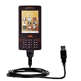 Klassisches USB Kabel f�r Sony Ericsson W950i mit Hot Sync und aufladen Einsatzm�glichkeiten - von Gomadic mit TipExchange Technology