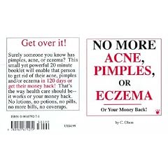 No More Acne, Pimples, or Eczema