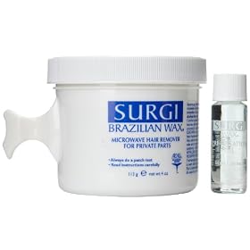 Surgi- Wax Brazilian Microwave Remover Kit