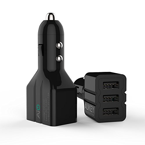 Aukey 36W72A 3 Port USB Car Charger Photo