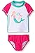 Carter's Girls' Mermaid Short Sleeve Rash Guard Set