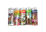 Ed Hardy 5-Pack Refillable Butane Lighters Tattoo Designs LED Color Changing Light