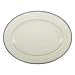 Lenox Tuxedo Platinum Ivory China 16-Inch Oval Platter