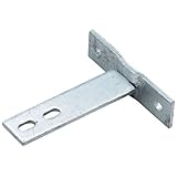 白幡 巾広 逆T字足 25巾(足60・4.0×25・亜鉛メッキ) (1箱・100個) BD-06