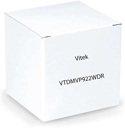 Vitek CCTV VTD-MVP922WDR Outdoor Vandal Proof Pixim Seawolf Powered WDR Mighty Dome 700TVL Camera with 9-22mm Lens, OSD, Day Night with ICR and DSS