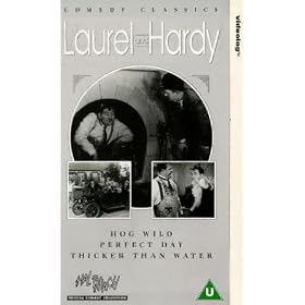 Laurel And Hardy - Hog Wild / Perfect Day / Thicker Than Water [VHS] [1930]