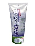 Bioglide Anal Gleitgel - 100% biologisches Gleitmittel - 80 ml