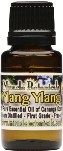 Ylang Ylang Essential Oil, French (1st Grade) - 100% Pure Cananga Odorata 15ml