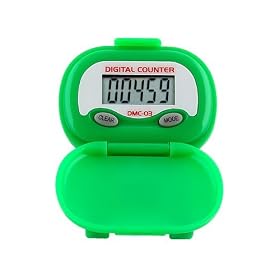 DMC-03 Multi-Function Pedometer (color: GREEN)