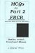 MCQs
for
Part
2
FRCR