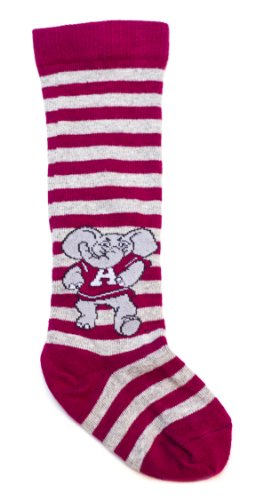 Infant Thigh High Socks - Alabama Crimson Tide (fits shoe size 0-3) at Amazon.com