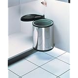 Hailo Compact-Box Stainless Steel Bin, 15Lby Hailo