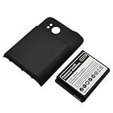 GTMax High Capacity Extended Replacement Battery (3500mAh) + Black Cover fo ....