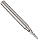 Niagara Cutter TCAM330 Miniature Carbide End Mill, Uncoated (Bright), 3 Flutes, 5 Degree Taper End